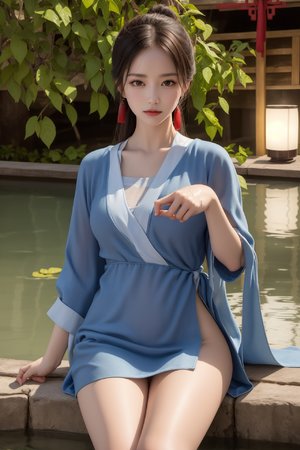 你抬一下腰不然我不好动